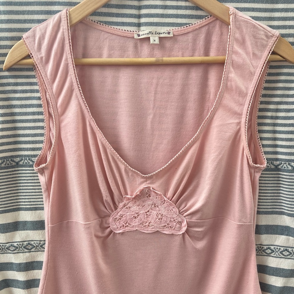 Nanette Lepore pink tank M